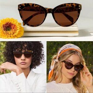 NEW | Saint Owen x Curateur Wylde Tortoise Shell Sunglasses with Case‎